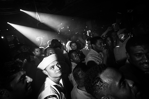 Image Name: Sailor in the Spotlight, New Orleans LA, April 2015 Copyright: Kathryn Mussallem, Winner, Canada, National Award, 2016, Sony, World, Photography, Awards