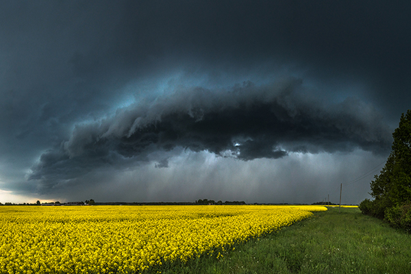 Image Name: Supercell in Latvia Copyright: Janis Palulis, Winner, Latvia, National Award, 2016, Sony, World, Photography, Awards