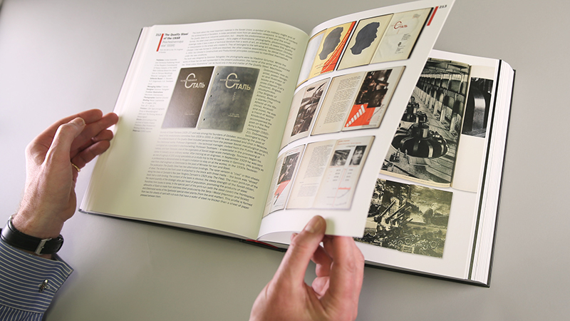 Spread from the photobook The Soviet Photobook by Manfried Heiting