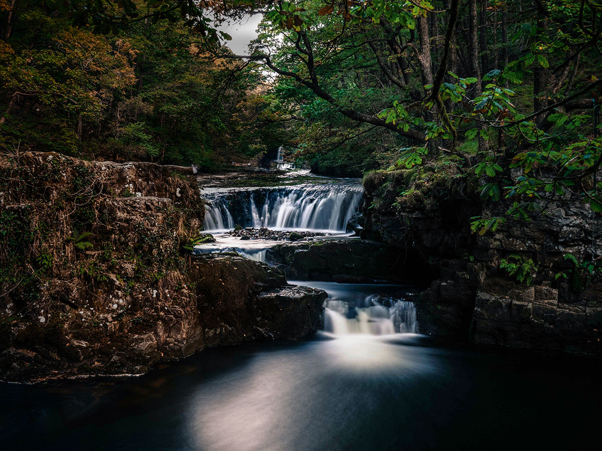After: A neutral density graduated filter would have helped to balance out the exposure