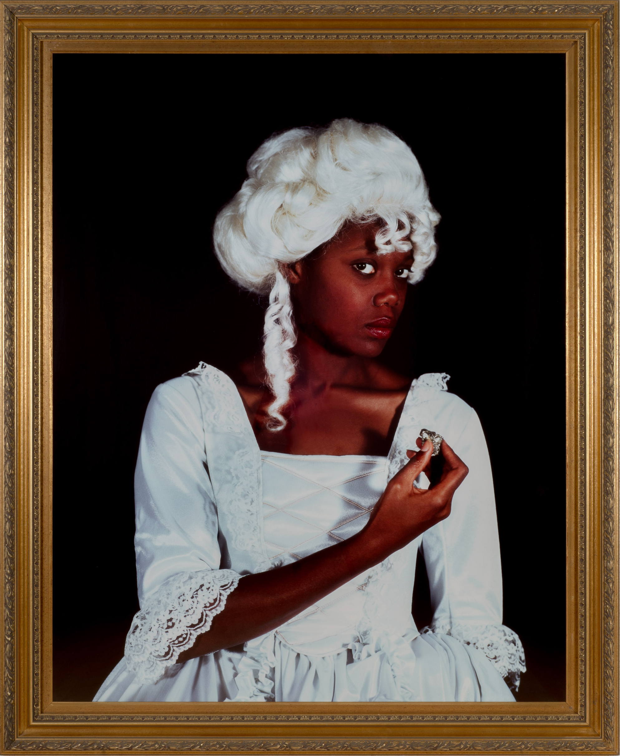 Terpischore, from the series Zabat, 1989 © Maud Sulter, courtesy Edinburgh City Art Centre