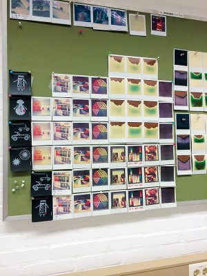 Countless test shots are produced in order to further product development and quality