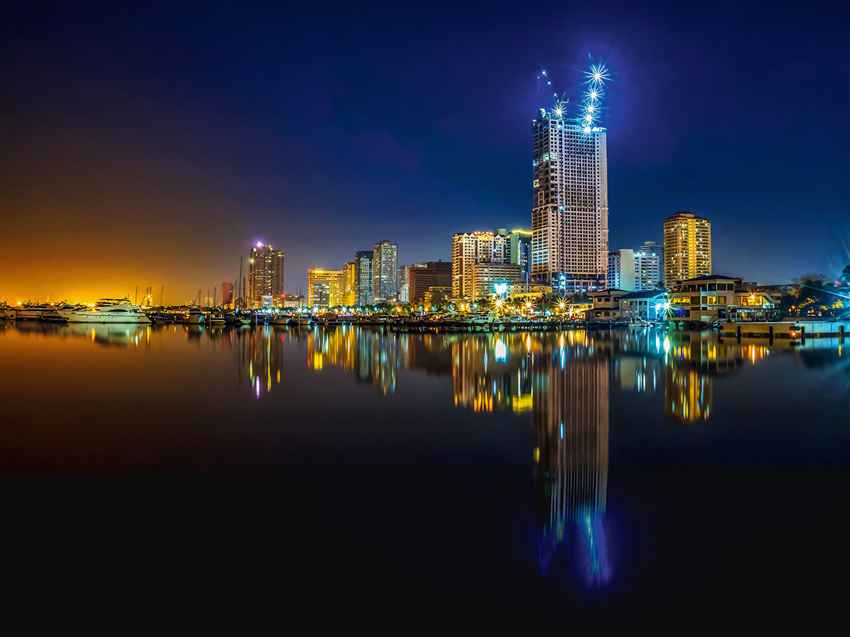 Night skyline