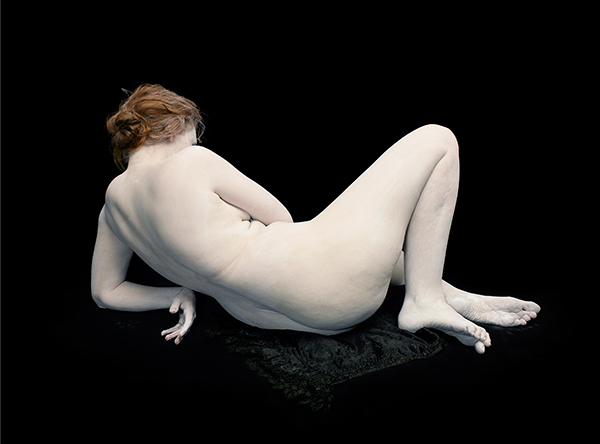 Photo London 2016 Audrey with toes and wrist bent, 2011 © Nadav Kander Courtesy Flowers Gallery