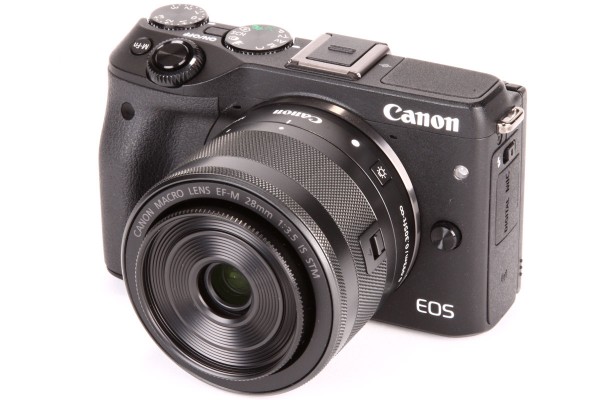 At first sight the Canon EF-M 28mm f/3.5 IS STM looks pretty conventional