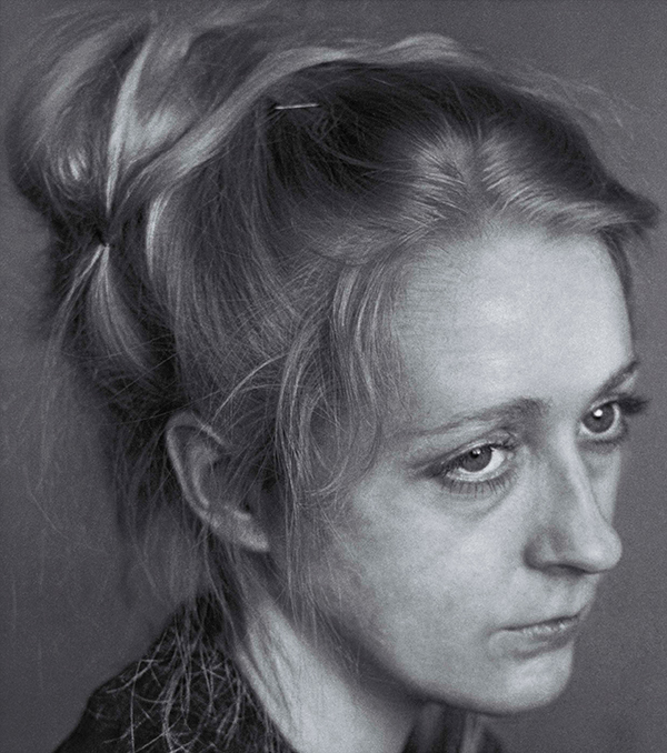 Photo London 2016 ‘Craigie Horsfield 'Carol X. Well Street, East London. March 1982.' 2015 108.5cms x 96cms © Craigie Horsfield