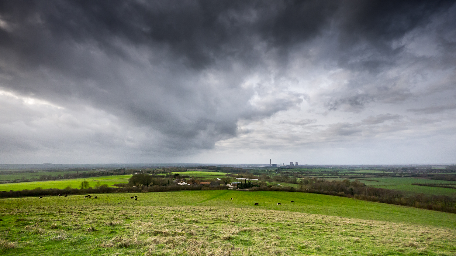 West from Wittenham Clumps © Martyn James Bull 2016. All rights reserved.