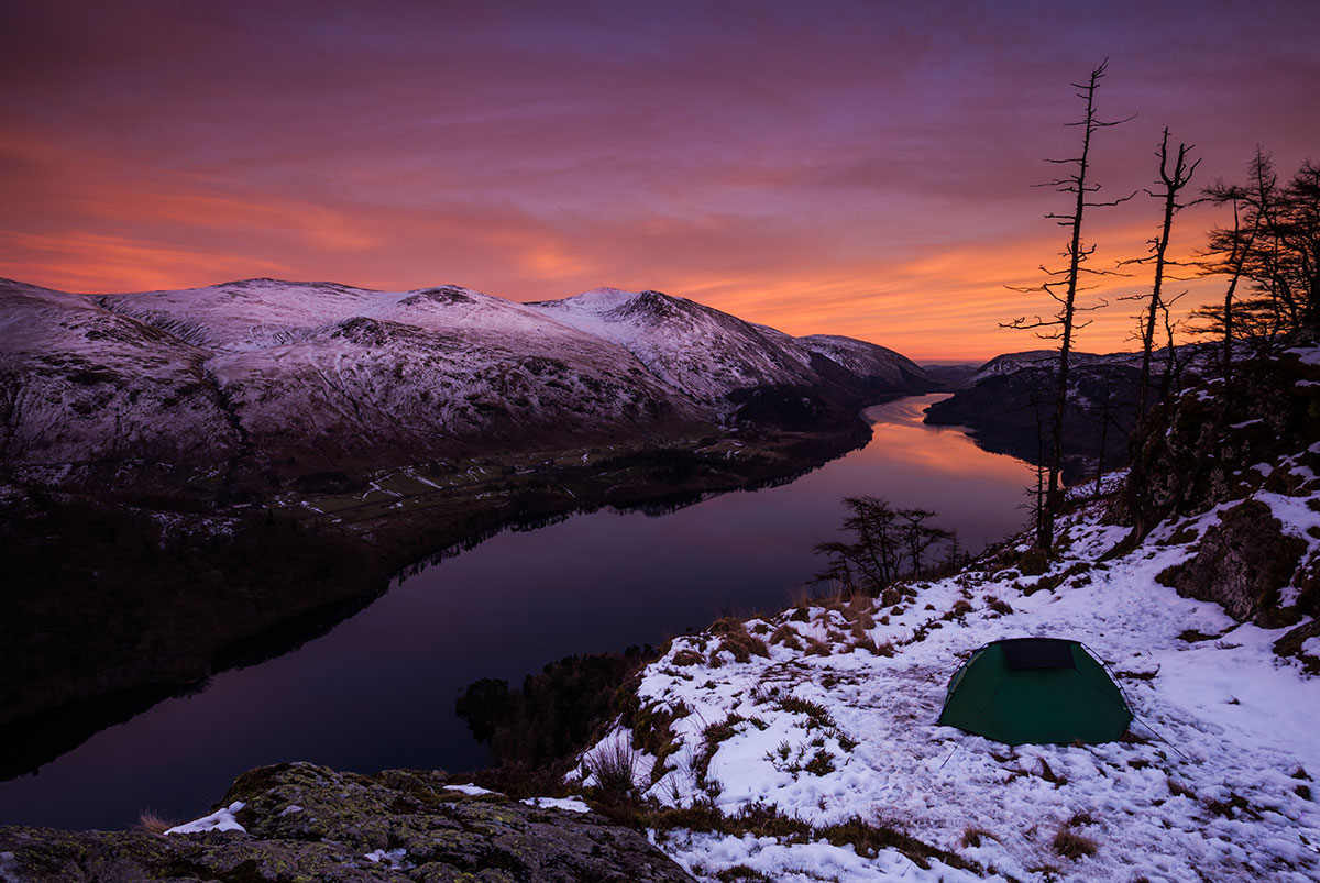 You can't beat waking up in your chosen location, ready to photograph