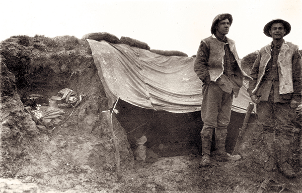 Somme battlefield