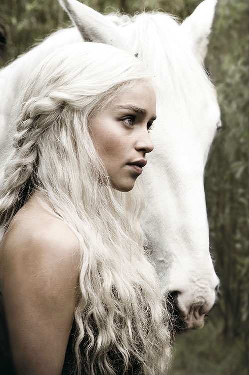 Emilia Clarke as Queen Daenerys Targaryen – one of the lead roles