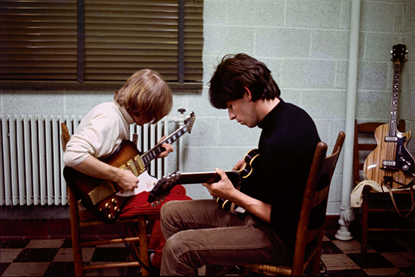 Brian and Keith rehearse, by Gered Mankowitz © Bowstir Ltd/Gered Mankowitz