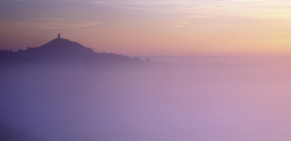 Jeremy Walker Glastonbury Tor mist