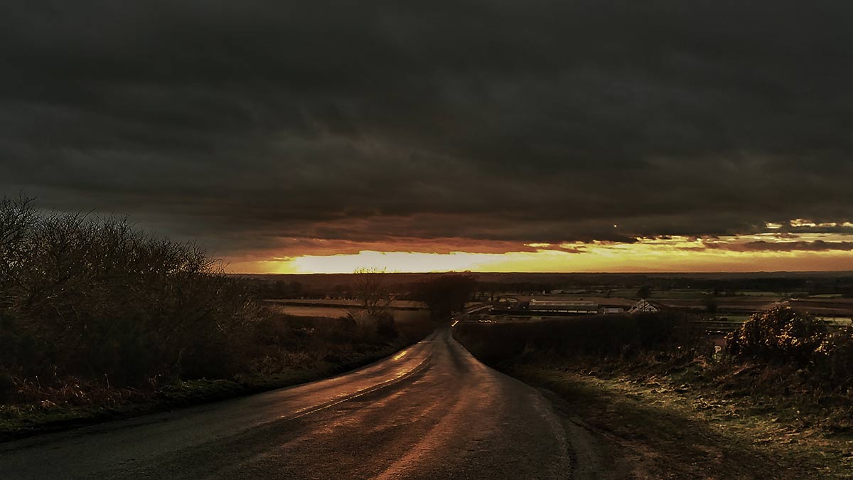 Before: The original version is lacking in detail, and the line between the cloud and the sky is rather harsh