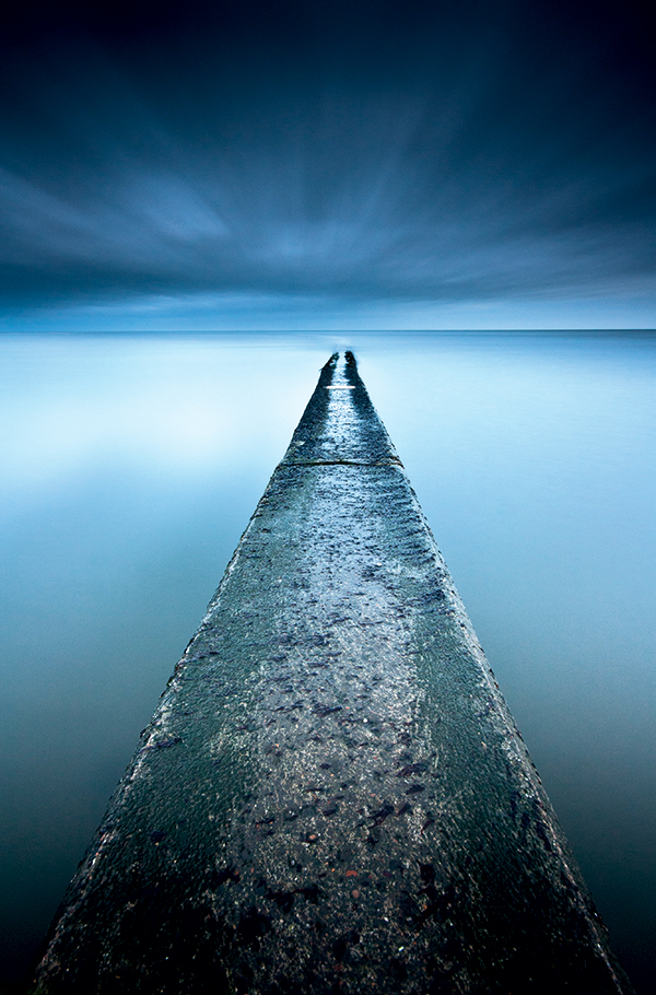The concrete causeway makes a great subject if the tide is right