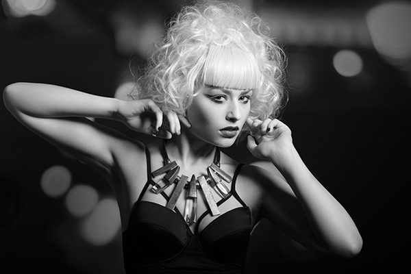 Think about the positioning of the light and how it falls on your model