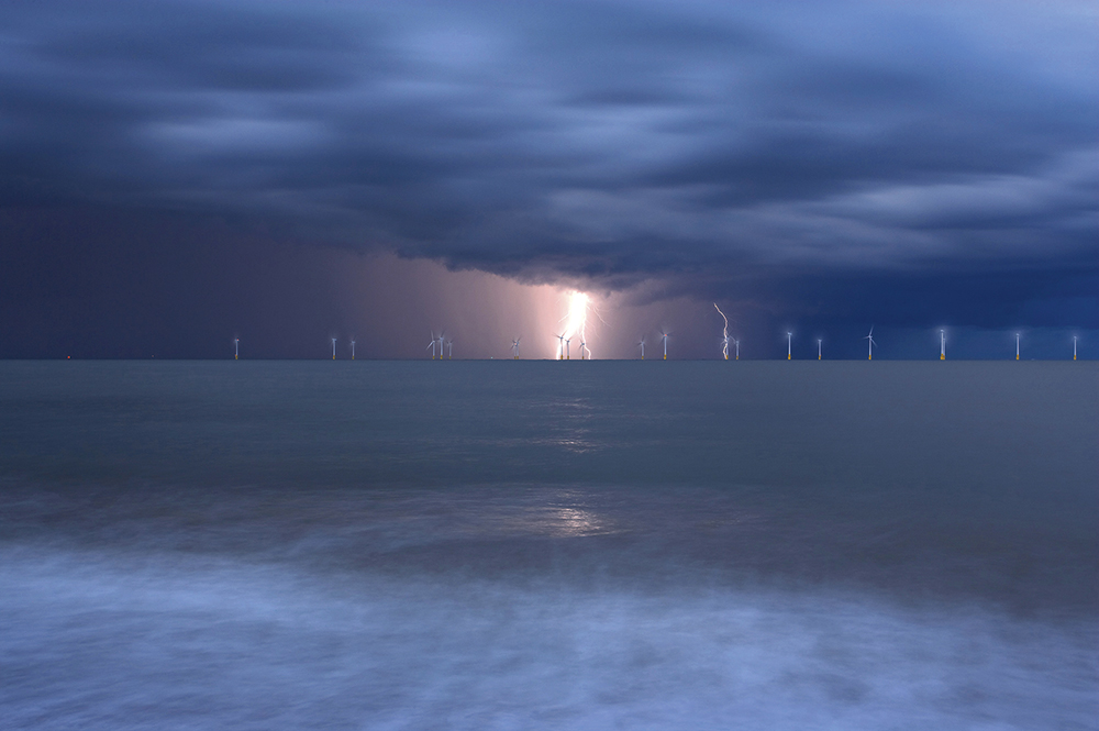 LPOTY Storm over Scroby Sands Wind Farm Jon Gibbs