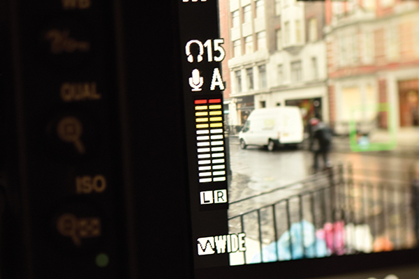 If the indicators stray into the red then the sound will be clipped