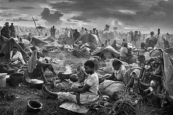 Rwandan refugee camp of Benaco, Tanzania, 1994
