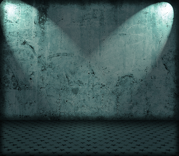 The wall is created from a royalty-free stock image, and provided the texture I needed.