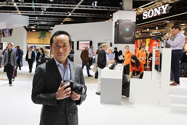Kimio Maki, Senior General Manager of the Digital Imaging Business Group, Sony Corporation.