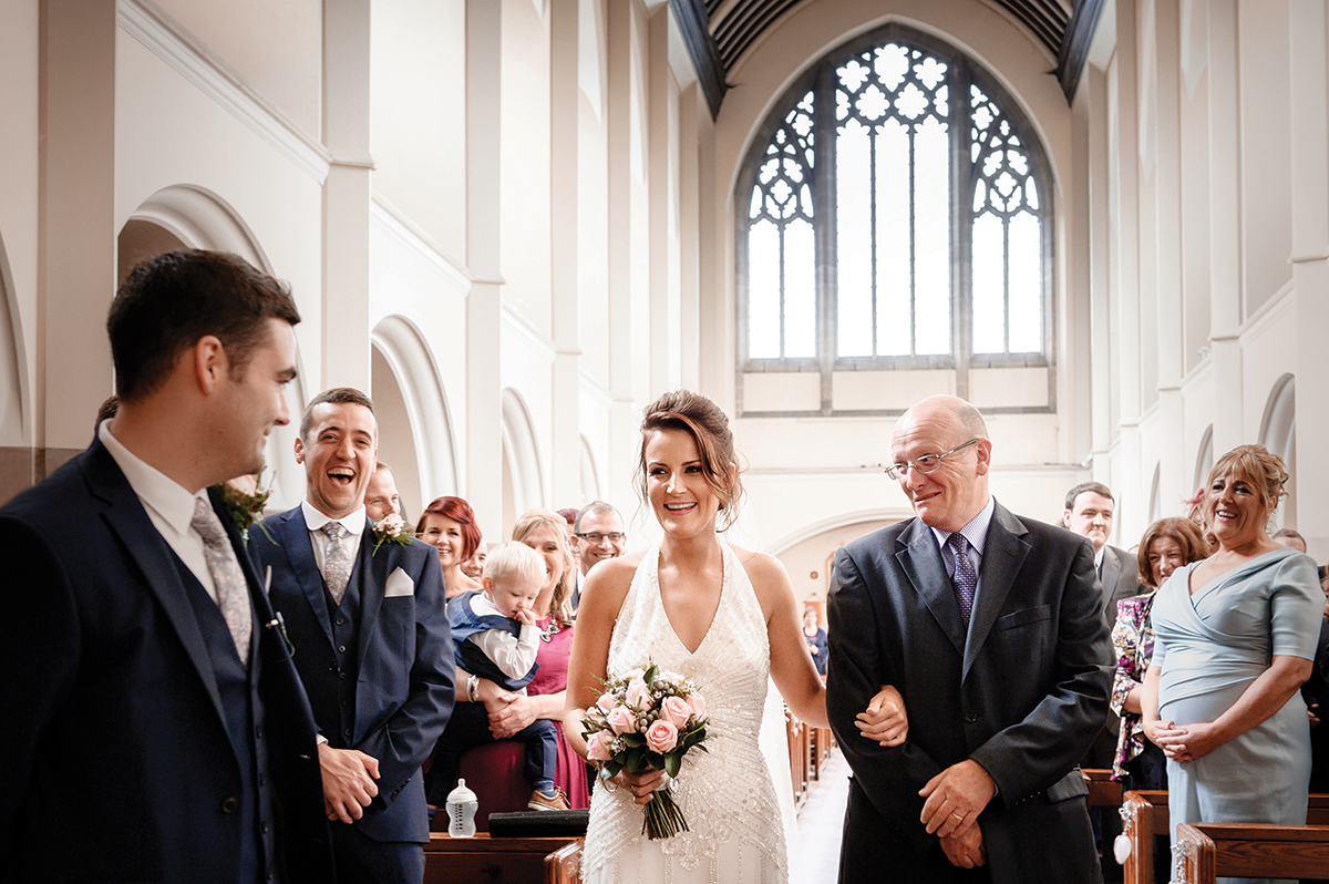 Flash often isn't allowed in church so 'fast' lenses are essential