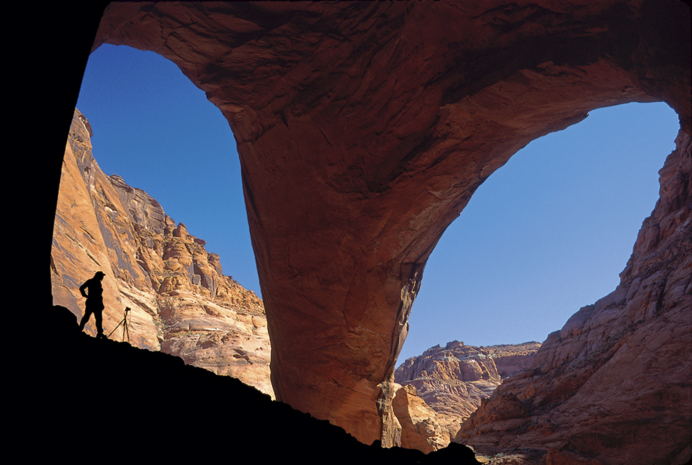tom dempsey silhouettes wrath arch paria canyon