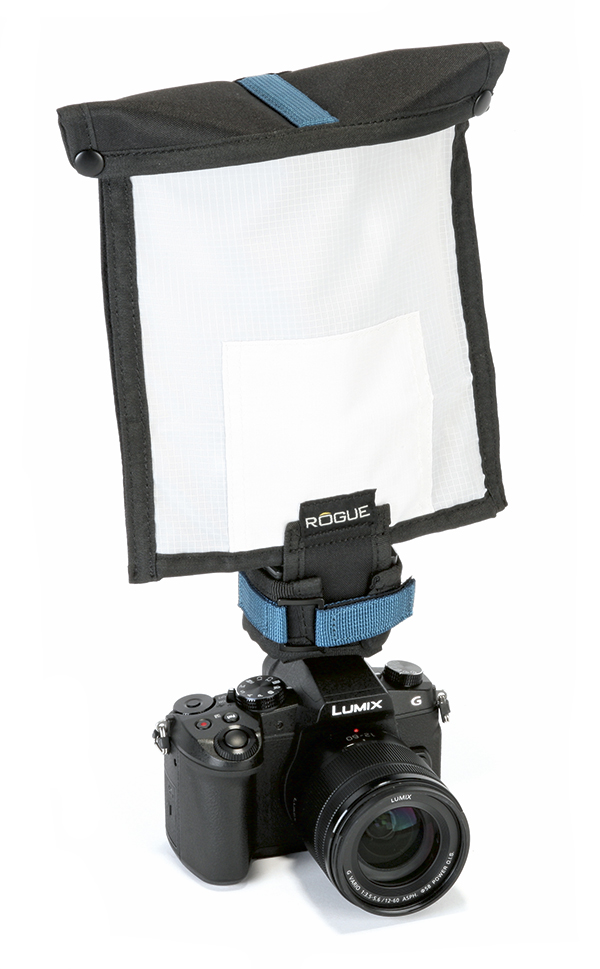 rogue flashbender 2 mirrorless soft box kit on nissin-i40
