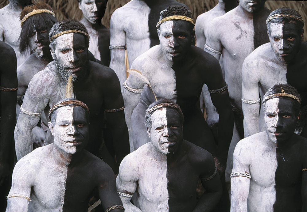 Art Wolfe Simbu Dancers