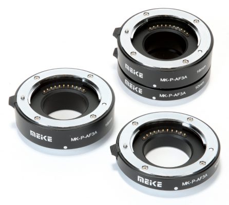 Meike MK-P-AF3A 10mm + 16mm extension tube set