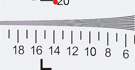 Olympus OM-D E-M10 II Review Resolution Chart ISO 3200