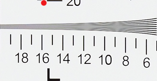 Olympus OM-D E-M10 II Review Resolution Chart ISO 400