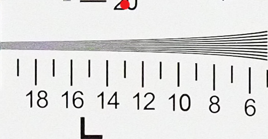 Olympus OM-D E-M10 II Review Resolution Chart ISO 6400