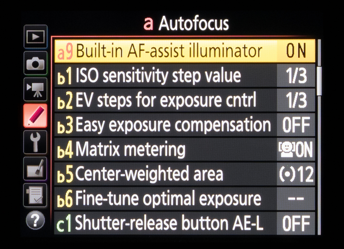 How to customise Nikon DSLR menus: Part 1