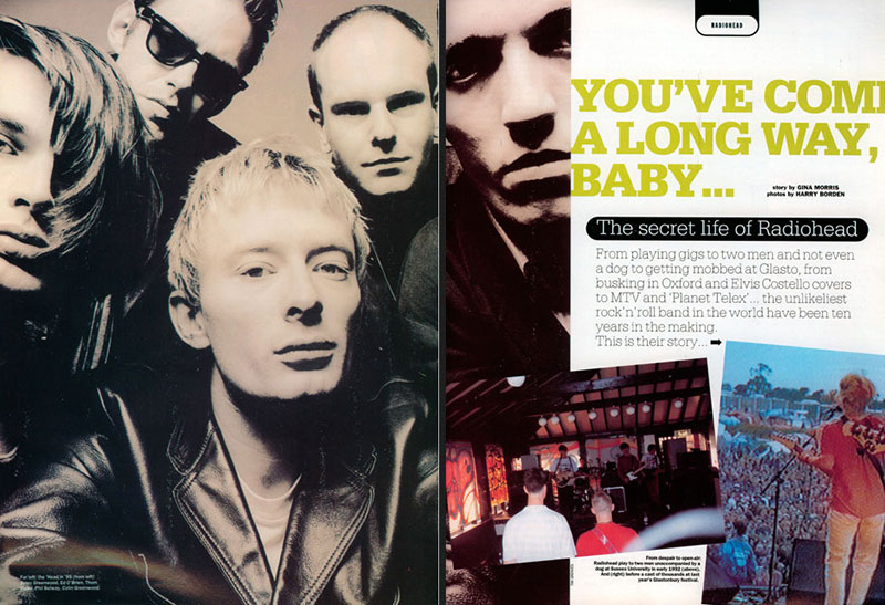 Radiohead photo shoot