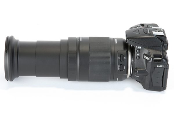 Tamron 18-400mm fully extended