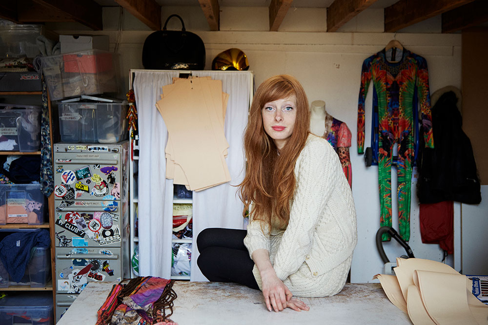 local heroes Isobel Webster, fashion designer - photo project