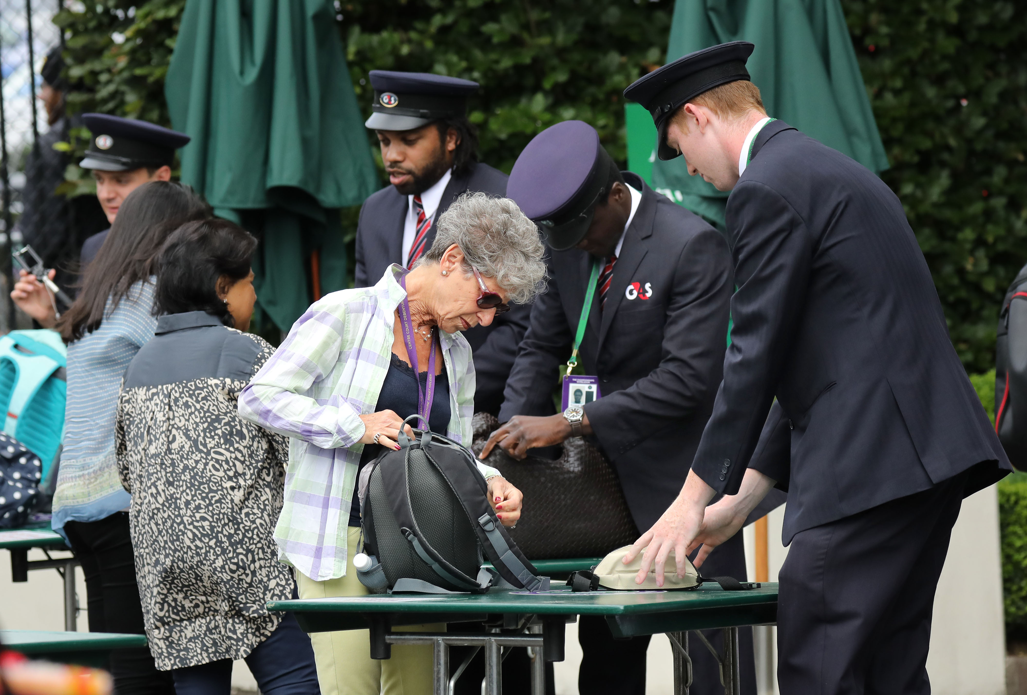 Wimbledon security