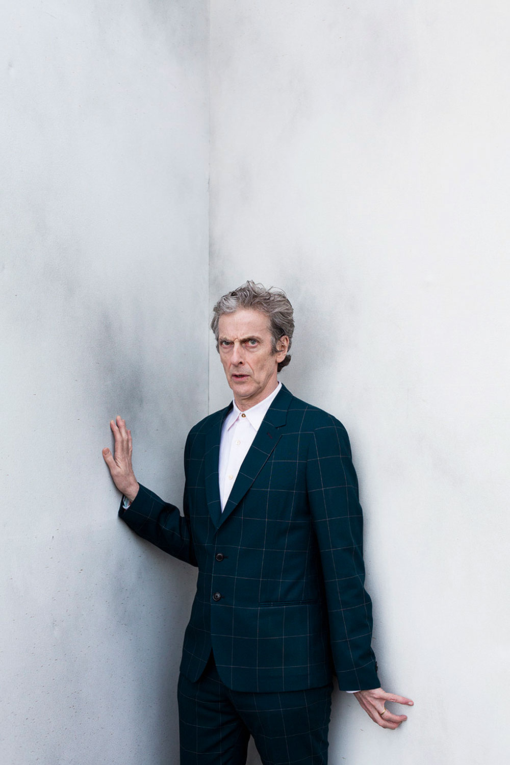 Peter Capaldi corner portrait