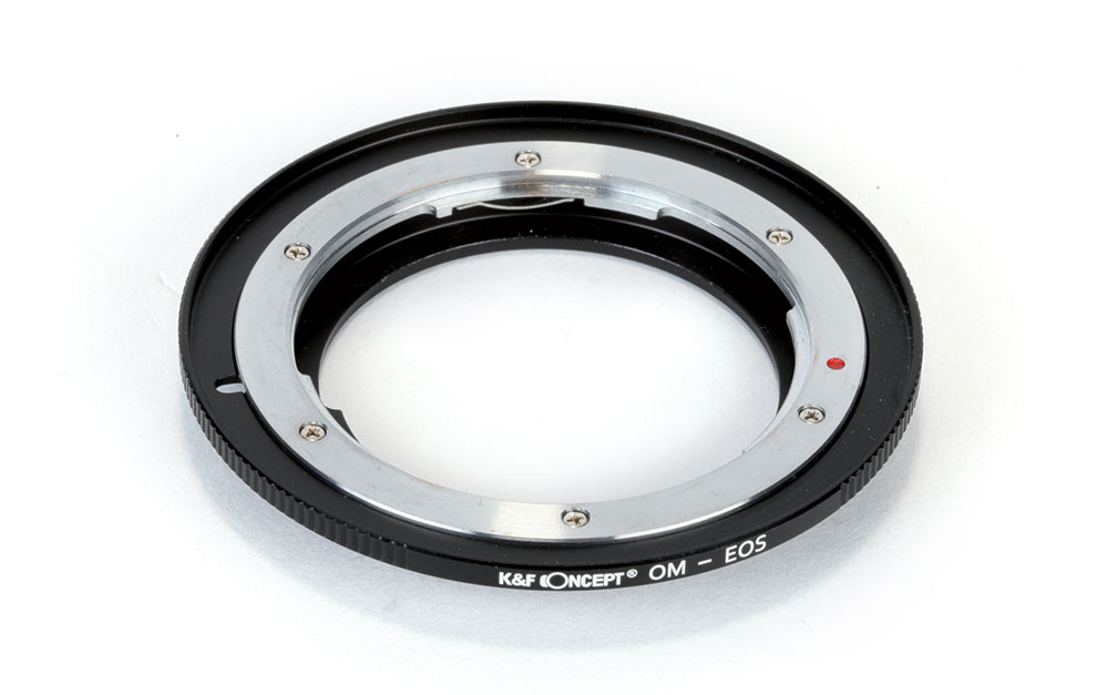 Lens mount adapters Olympus OM lens