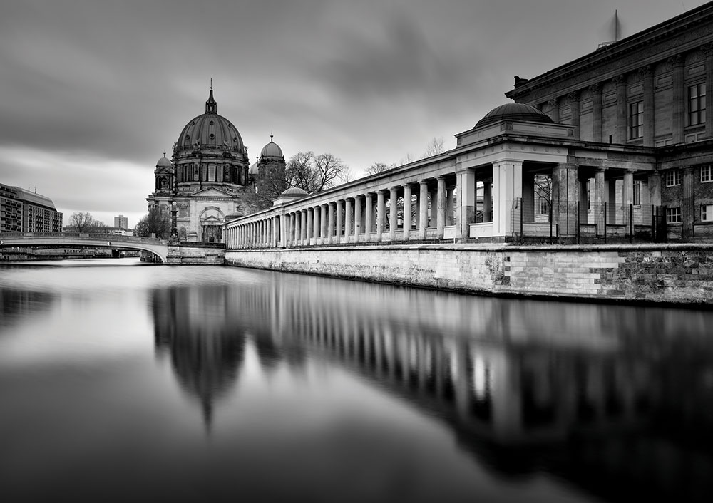 Monochrome Berlin Cathedral - Tony Sellen