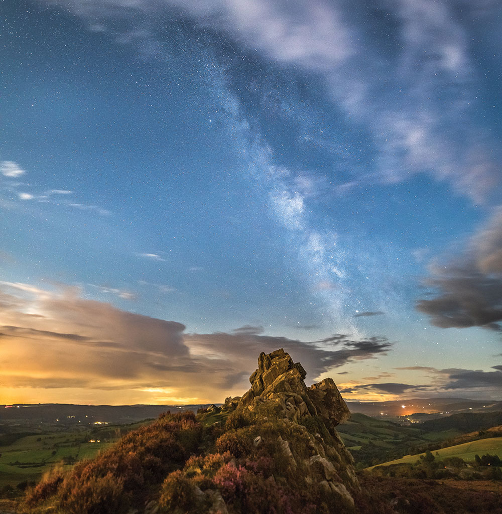 Milky Way over Cranberry Rock
