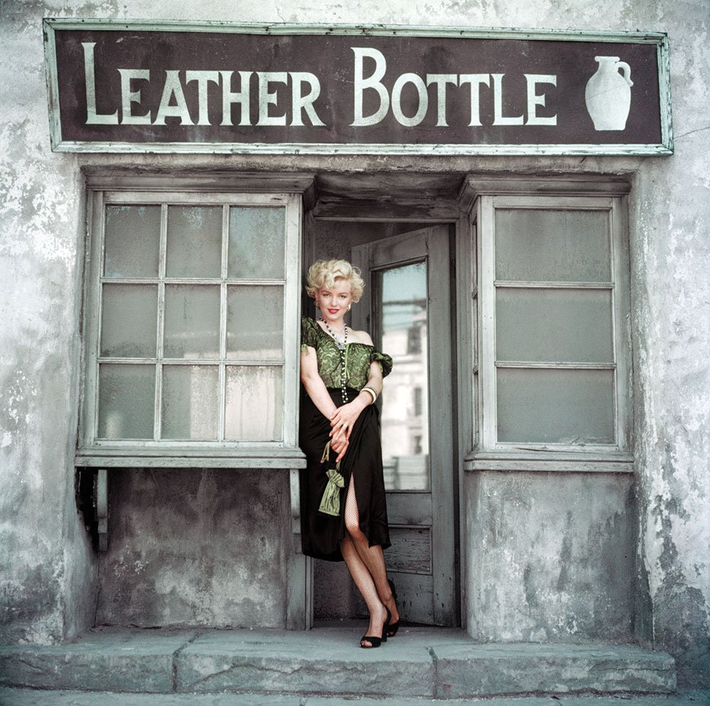 Milton H Greene Marilyn Monroe unpublished restored image Hooker shoot 1956