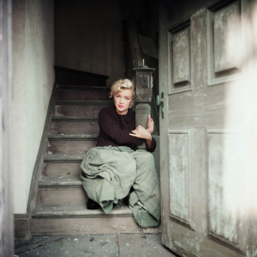 Monroe unpublished restored image Peasant shoot 1954