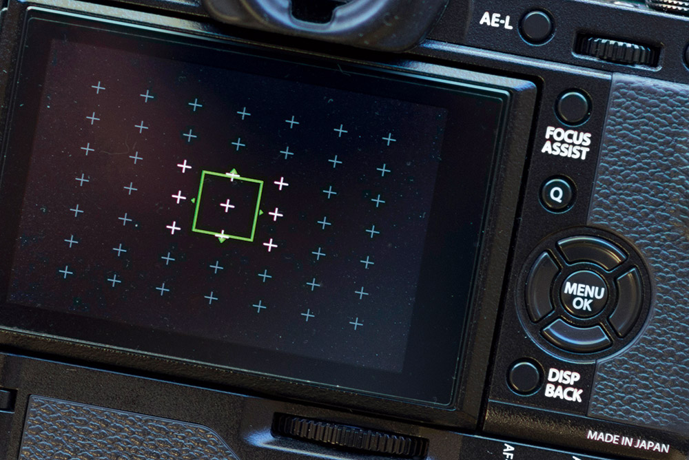 Autofocus Changing AF point size