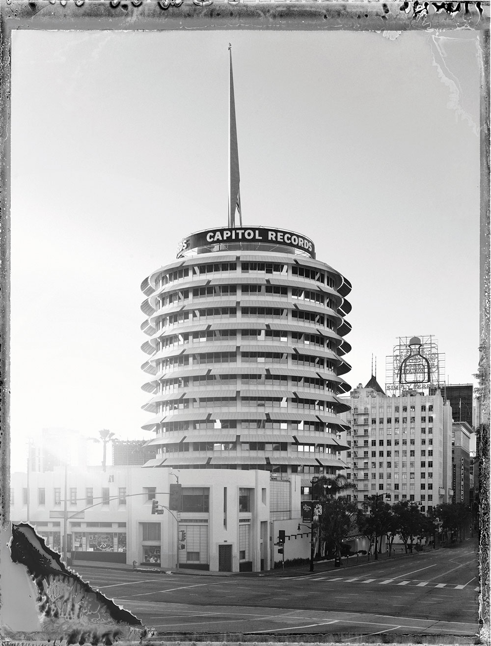 Lost in LA Capitol Records Beautiful Polaroids of LA by Christopher Thomas