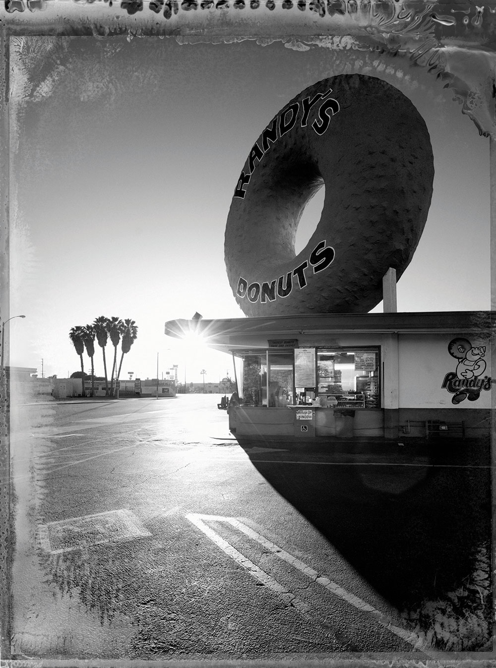 Lost in LA Randys Donuts Beautiful Polaroids of LA by Christopher Thomas