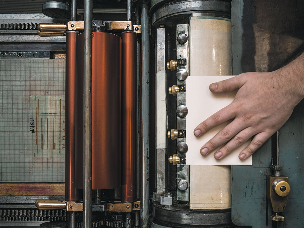 Nicke Letterpress printer