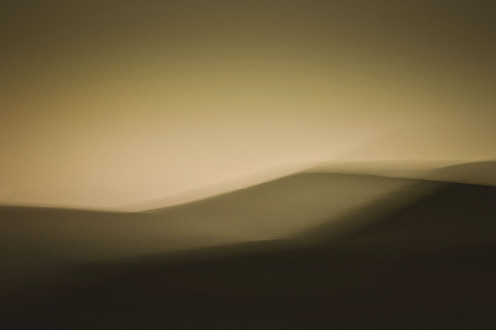 Intentional camera movement golf course