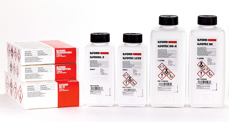 Home processing liquid or powder developers