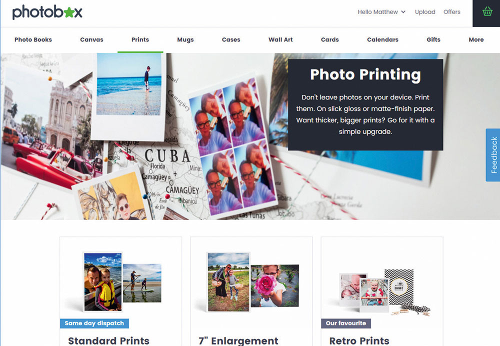 Photobox website